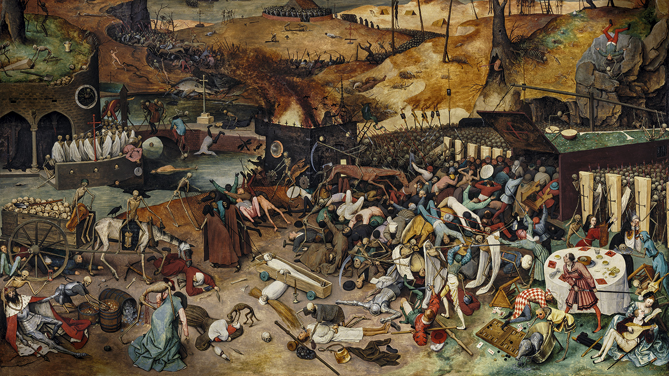 ilustrasi wabah black death